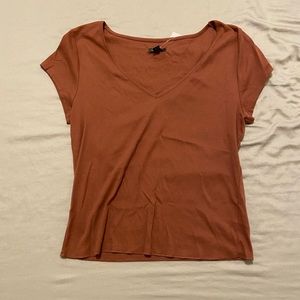 Wild Fable V-neck Coral Shirt